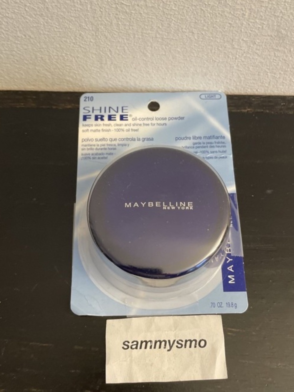 Maybelline Shine Free Oil Control Loose Powder Light # 210